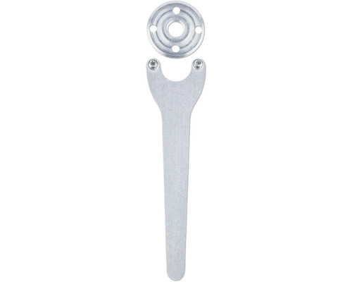 Schlüssel für Winkelschleifer zum Wechseln von Trennscheiben