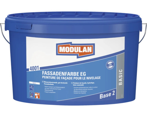 MODULAN 4001 Fassadenfarbe EG im Wunschfarbton mischen lassen Eimer Fassadenfarbe