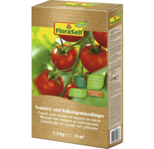 FloraSelf Tomaten- und Balkongemüsedünger, 1,5 Kilogramm Packung