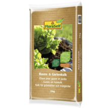 FloraSelf Rasen- und Gartenkalk, 5 kg Packung