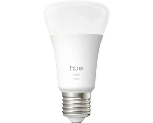 Philips hue LED Lampe dimmbar E27/9,5W(75W) weiß 1100 lm 2700 K warmweiß Hue White 1100 LED-Lampe