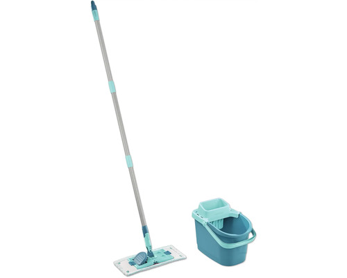 Wischmop mit Eimer für die Bodenreinigung