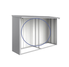 Geräteschuppen aus Metall