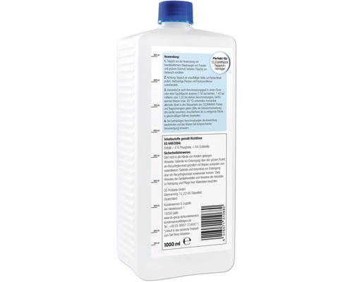 Flasche CLEANMAXX Teppichreiniger 1000 ml