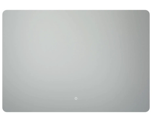 Rechteckiger Badezimmerspiegel mit abgerundeten Ecken