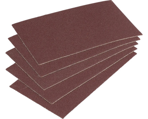 Stapel Schleifpapierblätter