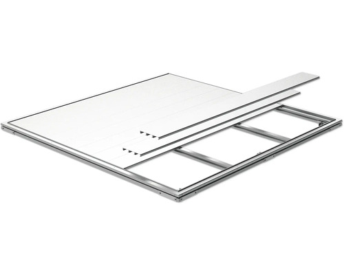 Dachplattenelement mit Metallrahmen