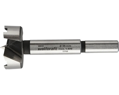 Wolfcraft Forstnerbohrer, Durchmesser 35 mm