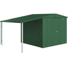 Gartenschuppen mit Vordach aus Metall