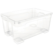 Transparente Aufbewahrungsbox aus Kunststoff