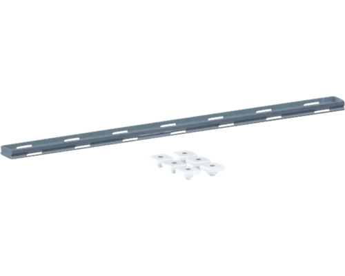 Regalschiene mit Montageclips