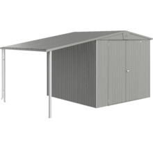 Metall Gerätehaus mit Anbau für Gartengeräte und Werkzeuge