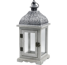 Dekorative Laterne aus Holz und Glas für den Innenbereich