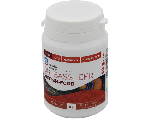 Dr. Bassleer Biofish-Food Knoblauch für Fische über 10 cm, 68 Gramm Nettomasse