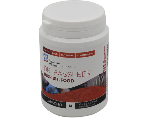Aquariumfischfutter Aquarium Münster Dr. Bassleer Biofish Food Lapacho M 150 g Dr. Bassleer Biofish-Food für Aquarienfische in einer Dose