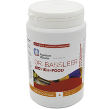 Dr. Bassleer Biofish-Food in einer Dose mit 600 Gramm Nettomasse