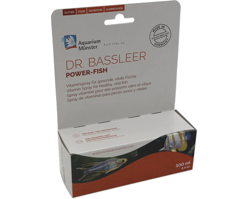 Aquarium Münster Dr. Bassleer Power-Fish Vitamin-Spray für Süß- und Meerwasserfische, 100ml