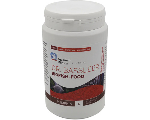 Aquarium Münster Dr. Bassleer Biofish-Food Kürbis L, 600 Gramm