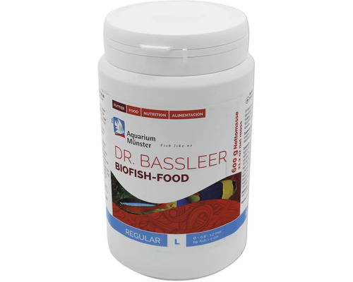 Aquariumfischfutter Aquarium Münster Dr. Bassleer Biofish Food Regular L 600 g Aquarium Münster Dr. Bassleer Biofish-Food für Fische