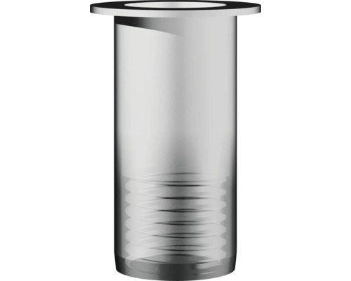 Novus Blindnietmuttern Aluminium M5x13 mm 20 Stück Metallischer Bodeneinlass mit Gewinde