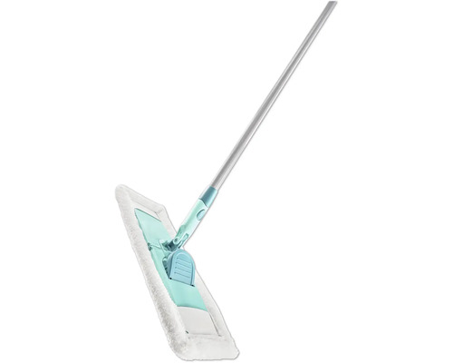 Flachwischmopp mit Teleskopstiel und Mikrofaserbezug