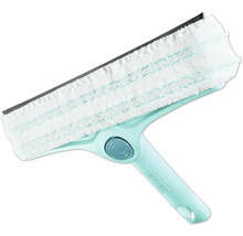 Fensterwischer mit Mikrofaserbezug und Abziehlippe