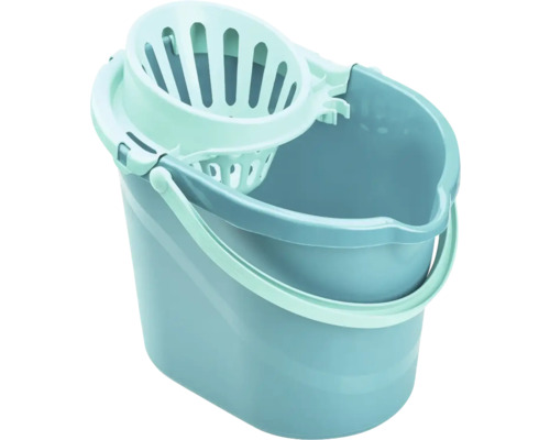Eimer mit Moppwringer für die Bodenreinigung
