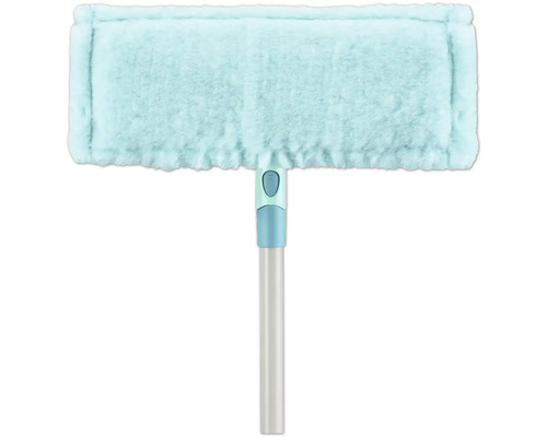 Flachwischer mit Teleskopstiel und Mikrofaserbezug