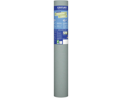 Erfurt Vliesfaser 1004514 Colour 302-5 grün Erfurt Vliesfaser Colour Tapetenrolle, 10,05 Meter mal 0,53 Meter