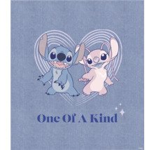 Abbildung von Stitch und Angel mit der Aufschrift 'One Of A Kind'