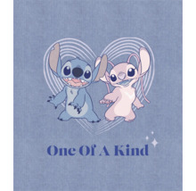 Abbildung mit Stitch und Angel mit dem Text One Of A Kind