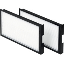 Zwei Luftfilter mit schwarzem Rahmen