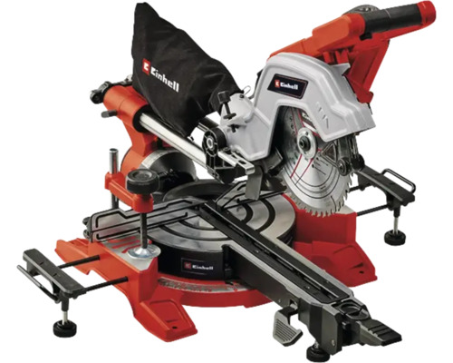 Kapp- und Gehrungssäge mit Staubfangsack