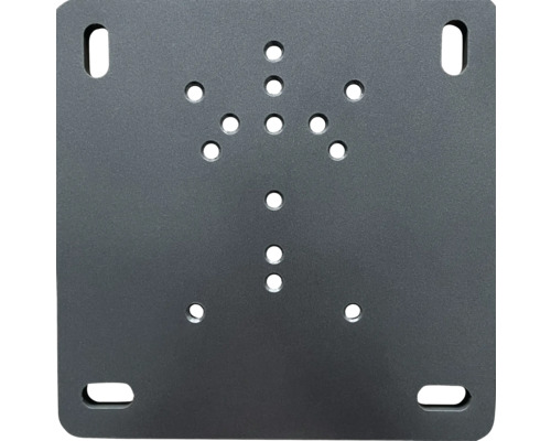 Metallplatte mit Bohrungen zur Befestigung