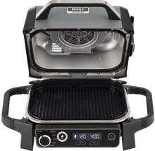 Offener Elektrogrill mit Grillrost und digitalem Bedienfeld