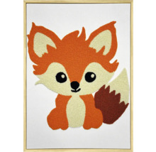 Dekoration Fuchs als Wandbild mit Rahmen