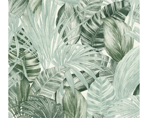 3D Pop.up Panel selbstklebend 79184-1 Dschungelbläter 2,50 x 0,52 m Tapete mit tropischem Blätterdesign