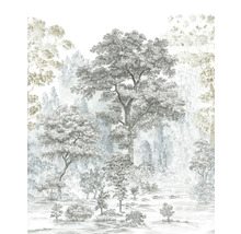 Tapete mit Waldlandschaftsmotiv