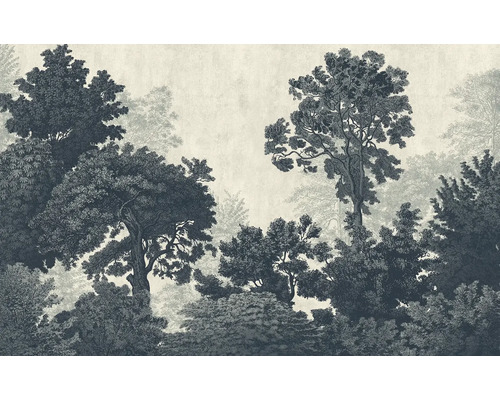 Tapete mit Waldmotiv