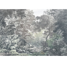 Tapete mit Waldmotiv