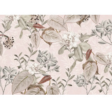 Dekorative Tapete mit floralem Pflanzenmuster