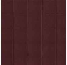 Weinrotes Stoffmuster mit Karo für Heimtextilien