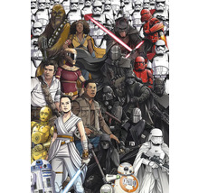 Illustration verschiedener Star Wars Charaktere