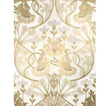 Dekorative Tapete mit Blumenmuster