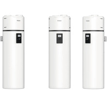 Drei Haier Warmwasser-Wärmepumpen