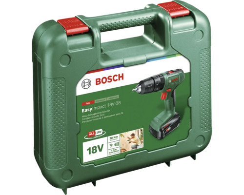 Bosch EasyImpact 18V-38 Akku-Schlagbohrschrauber im Koffer