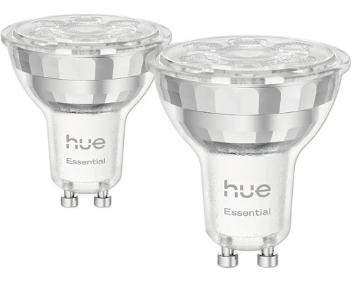 Zwei Philips Hue Essential GU10 LED Lampen
