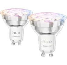 Zwei Philips Hue Essential GU10 LED-Lampen