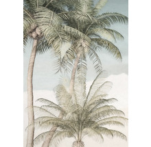Illustration von Palmen als Wanddekoration