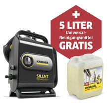 Kärcher Hochdruckreiniger mit fünf Liter Universalreinigungsmittel gratis
